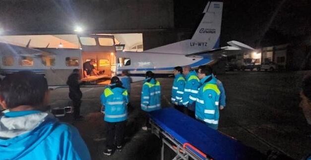 De Jujuy a La Plata: Vuelo sanitario sin precedentes en la Provincia