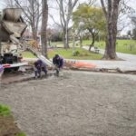 Intensifican trabajos de bacheo en hormigón en distintos puntos de Quilmes