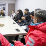 En Avellaneda, Magdalena Sierra se reunió con trabajadores de plataformas y repartidores