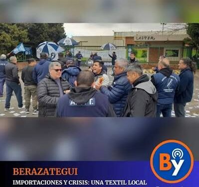 Crisis laboral: 28 trabajadores despedidos de una textil en Berazategui