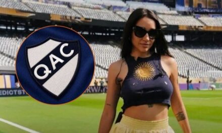 De jugar en Reserva a ayudar al Club: La importante donación de María Becerra para Quilmes
