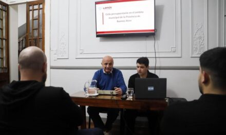 El HCD Lanús lanzó un nuevo curso sobre el Ciclo Presupuestario Municipal