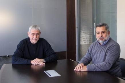 Ferraresi se reunió con el rector de la Universidad de Lomas de Zamora