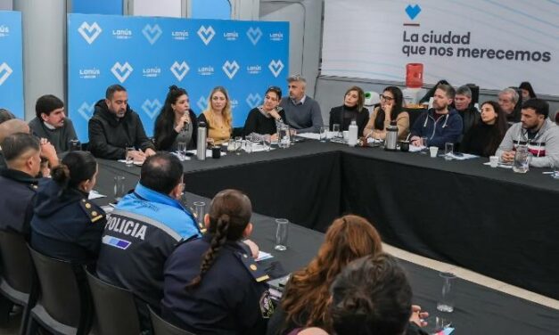 Lanús: Se lanzó la Mesa Multiagencial del programa entramados para potenciar las políticas de prevención del delito juvenil