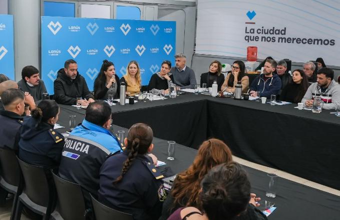 Lanús: Se lanzó la Mesa Multiagencial del programa entramados para potenciar las políticas de prevención del delito juvenil