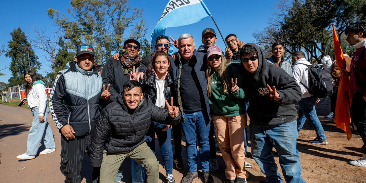 Carlos Balor acompañó a Kicillof en el lanzamiento del MDF Juventudes