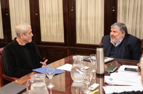 Ferraresi se reunió con Mayans