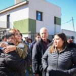 Magdalena Sierra recorrió obras de infraestructura en Villa Tranquila