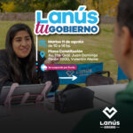 Lanús Gobierno llevará a cabo otro operativo territorial “Lanús Tu Gobierno” en Valentín Alsina