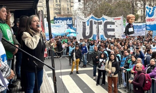 Mercedes Cabezas (ATE Nacional): "No hay horizonte posible si educación ni estado"