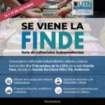 Se viene la Primera Feria de Editoriales Independientes en la UTN Avellaneda