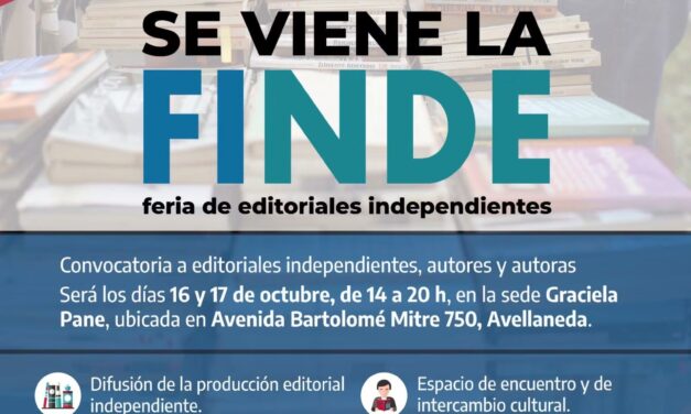 Se viene la Primera Feria de Editoriales Independientes en la UTN Avellaneda