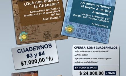 Ariel Hartlich presenta nuevos cuadernos sobre soberanía antártica y la cosmovisión andina