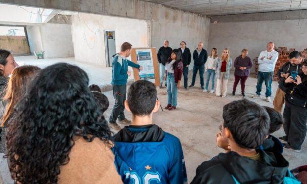 Quilmes: Con fondos 100% municipales, avanza la construcción de la nueva secundaria de La Matera