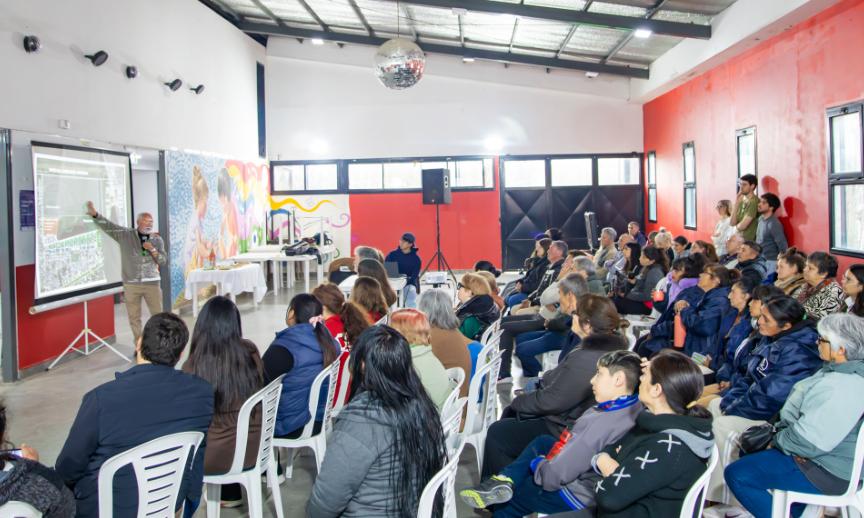 En Berazategui se presentó el proyecto del Parque Público Kennedy Norte