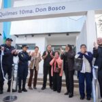 Quedó inaugurada en Don Bosco la Comisaría 10ª, con la presencia de Mayra Mendoza, Eva Mieri y el ministro Alonso