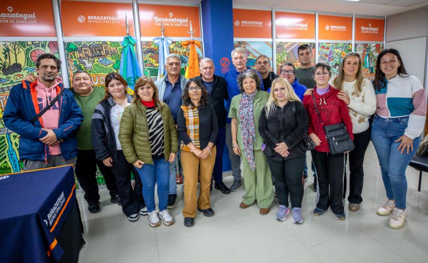 El intendente Balor se reunió con las nuevas autoridades de la CTA Autónoma de Berazategui