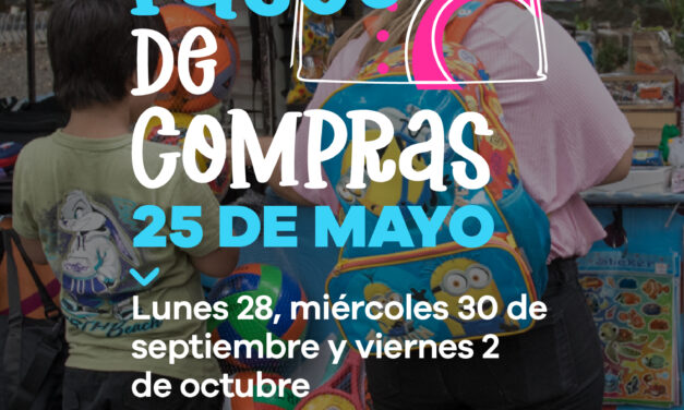 Lanús Gobierno realizará una nueva edición del tradicional Paseo de Compras 25 de Mayo