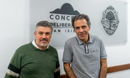 Buffone se reunió con el Presidente del HCD San Isidro