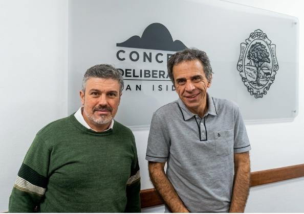 Buffone se reunió con el Presidente del HCD San Isidro