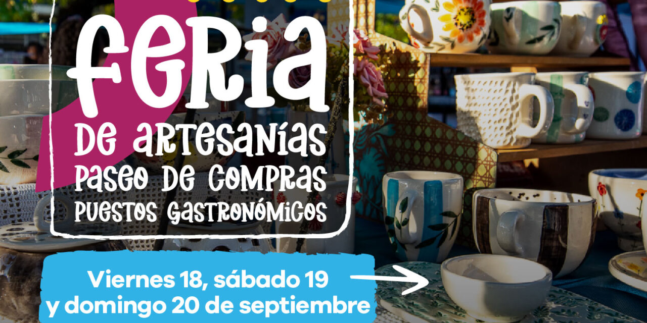 Lanús Gobierno informa que este viernes 18, sábado 19 y domingo 20 habrá nuevas jornadas de la Feria de Artesanías
