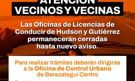 Las Oficinas de Licencias de conducir de Hudson y Gutiérrez permanecen cerradas hasta nuevo aviso