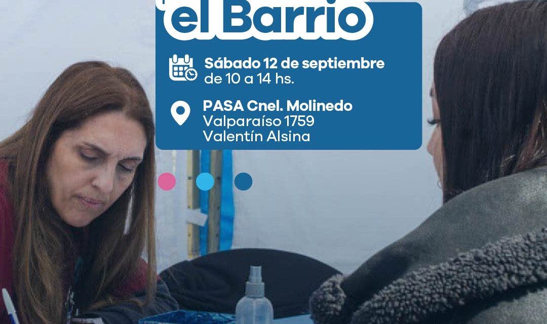 Lanús Gobierno desarrollará otra jornada ds “Sábados de Salud en el Barrio” en Valentìn Alsina