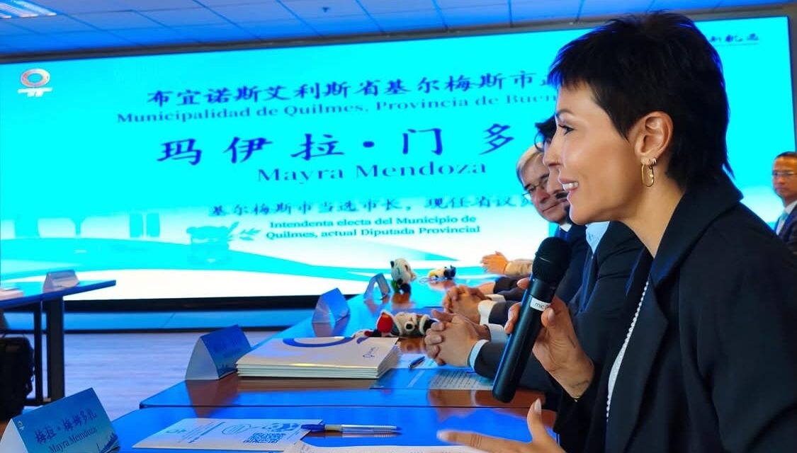 Mayra Mendoza participó del Encuentro de Chengdu en Argentina y llamó a construir puentes de cooperación con China