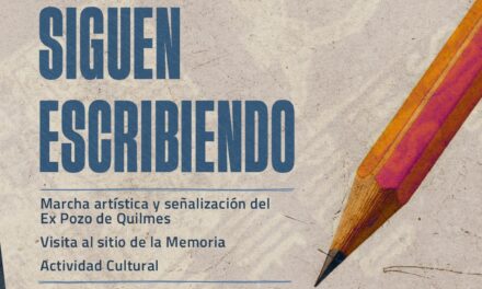 "A 600 metros torturaban gente": Señalan artísticamente el ex Pozo de Quilmes