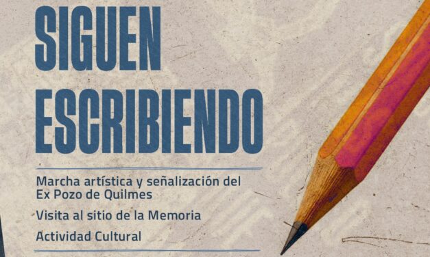 "A 600 metros torturaban gente": Señalan artísticamente el ex Pozo de Quilmes