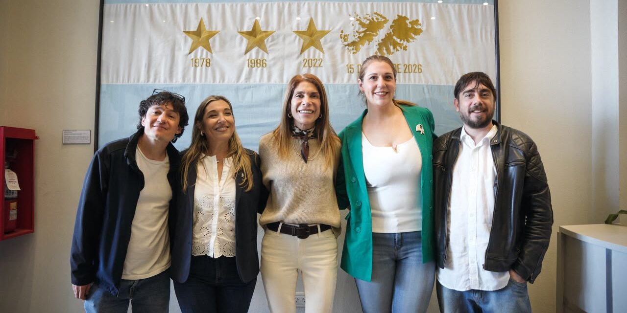 Magdalena Sierra participó de actividades culturales organizadas por el Museo Malvinas y el Centro de Experimentación Audiovisual