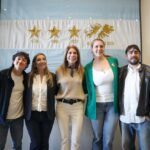 Magdalena Sierra participó de actividades culturales organizadas por el Museo Malvinas y el Centro de Experimentación Audiovisual
