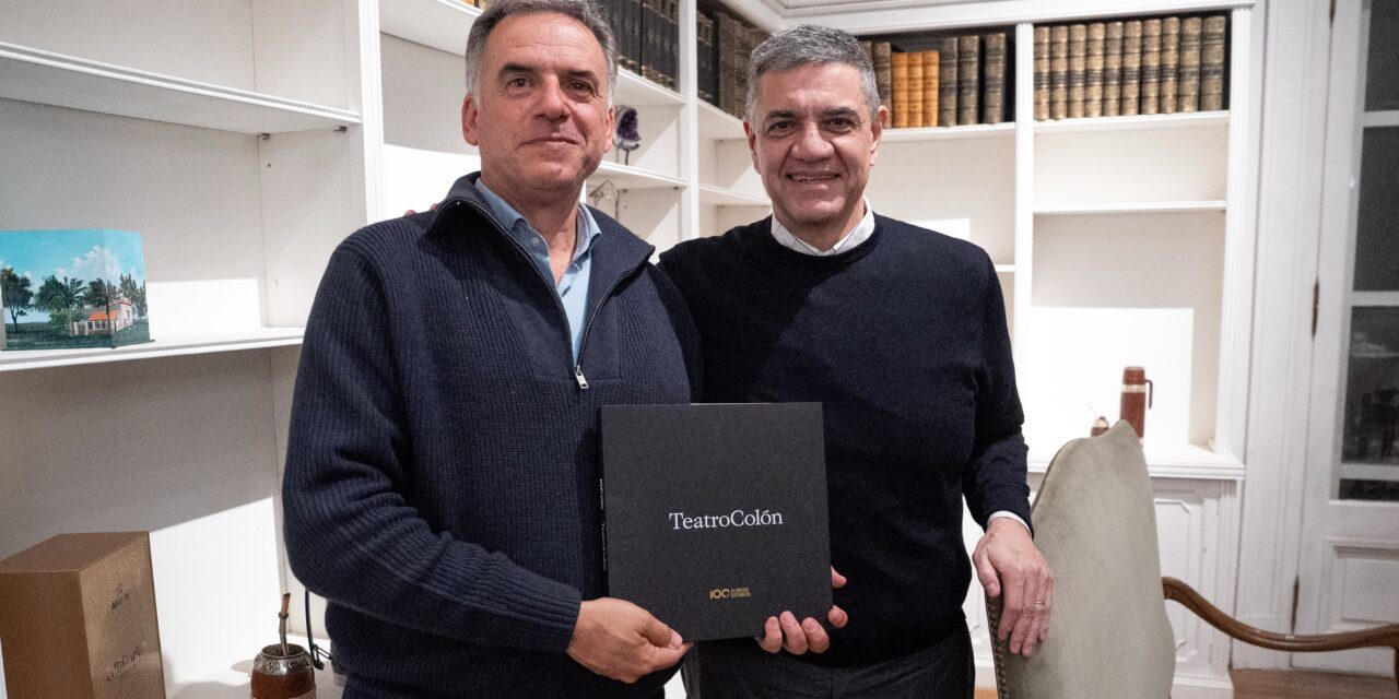 Jorge Macri viajó a Uruguay y se reunió con el presidente Yamandú Orsi