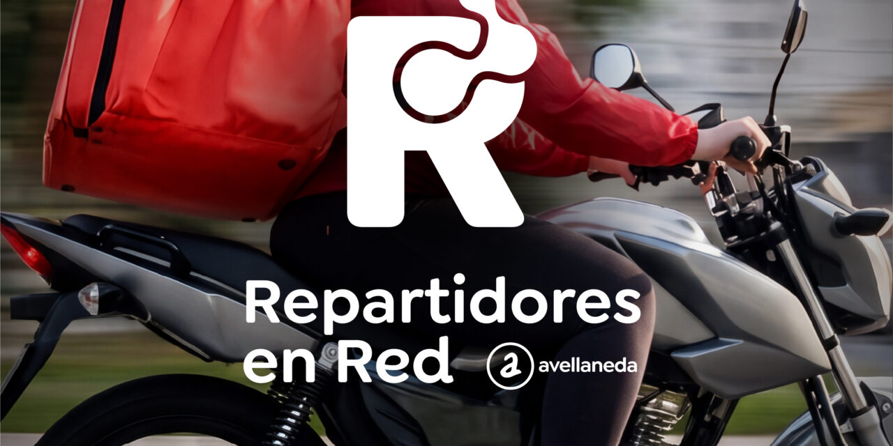 Avellaneda presenta el programa municipal “Repartidores en Red”, para beneficiar a trabajadores de aplicaciones