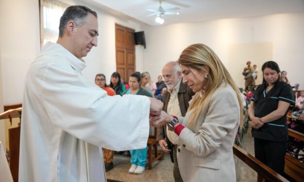 Magdalena Sierra visitó el Cottolengo Don Orione de Avellaneda