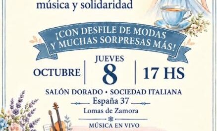 Cáritas Lomas de Zamora organiza un Té Solidario a beneficio del Programa Emaús