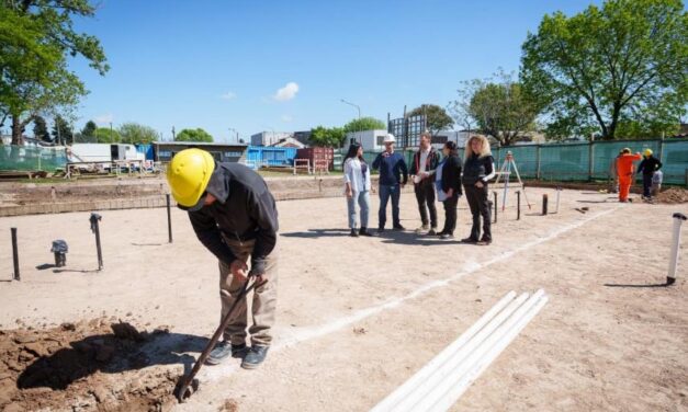 La Municipalidad de Quilmes inició la obra del nuevo edificio del Jardín Municipal Nº 2 de Solano
