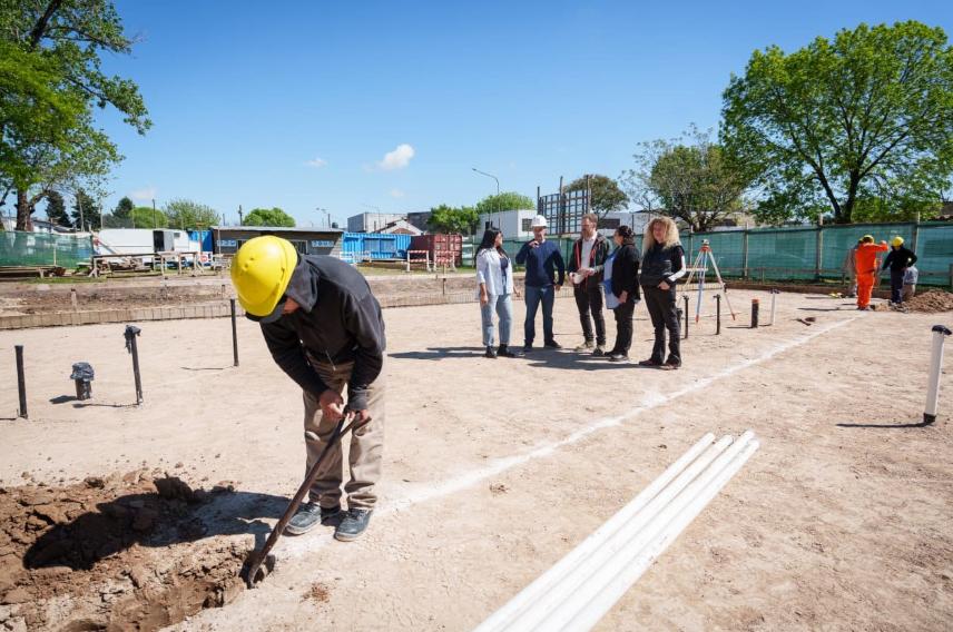 La Municipalidad de Quilmes inició la obra del nuevo edificio del Jardín Municipal Nº 2 de Solano