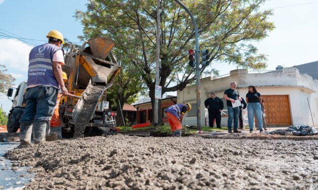 Quilmes: Sigue el bacheo y la reparación de calzada en todo el distrito con 100% de fondos muncipales