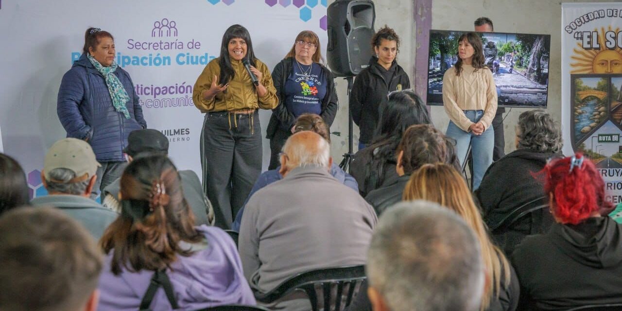 El Municipio de Quilmes construirá 15 nuevas cuadras de pavimentos en Solano con 100% de fondos propios