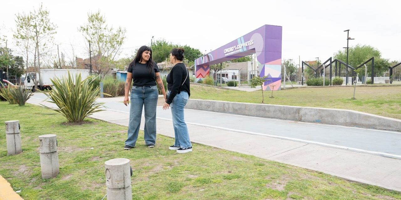 El Municipio de Quilmes continúa con los trabajos diario en los paseos públicos del distrito