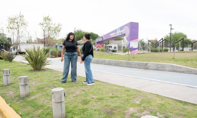 El Municipio de Quilmes continúa con los trabajos diario en los paseos públicos del distrito