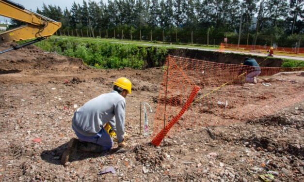 Berazategui avanza con la construcción de un canal pluvial en El Pato