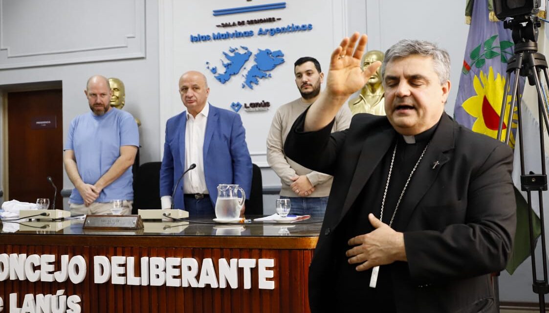 El HCD de Lanús declaró de Interés Legislativo el 25º aniversario de la Diócesis de Avellaneda-Lanús y la Fiesta Patronal Santa Teresa de Jesús