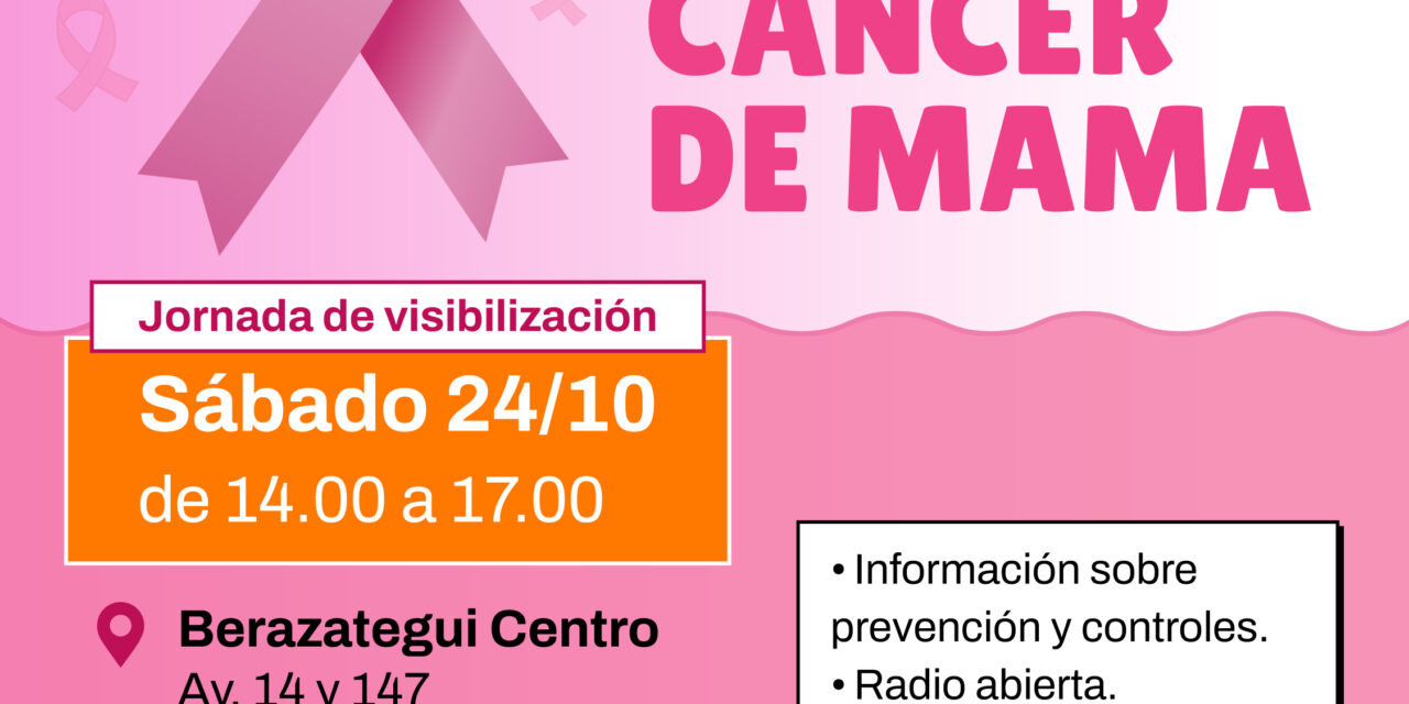 Nueva Jornada de Concientización sobre el Cáncer de Mama en Berazategui