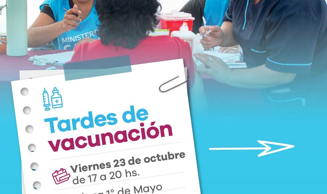 Llega otra edición der "Tardes de Vacunación" en Lanús