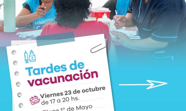 Llega otra edición der "Tardes de Vacunación" en Lanús