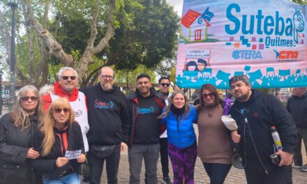Quilmes: Paro Docente con alto acatamiento, volanteada y radio abierta