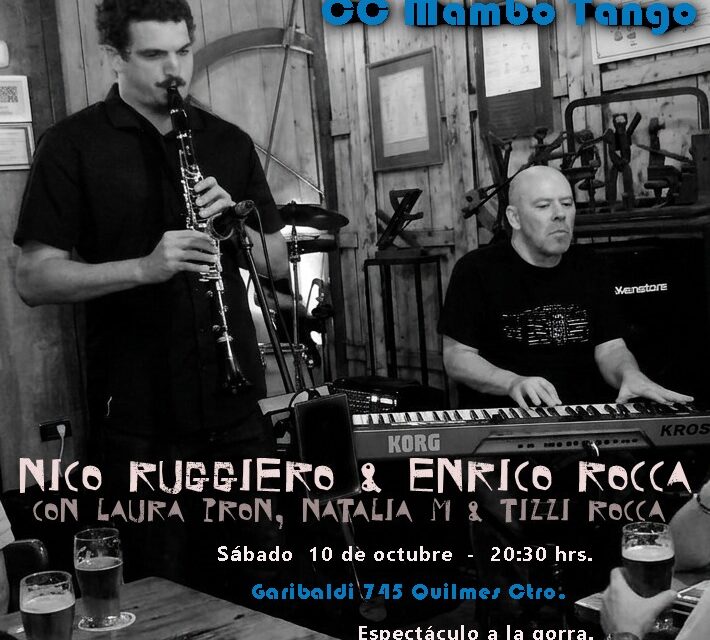 Mambo Tango presenta "Destellos" en Quilmes Centro: El nuevo concierto del dúo Ruggiero - Rocca
