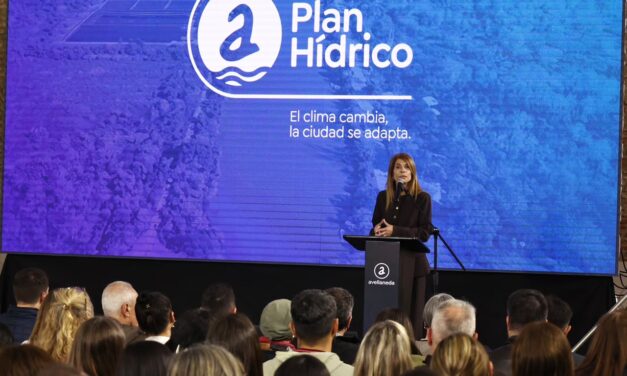 La intendenta de Avellaneda, Magdalena Sierra, presentó el “Plan Hídrico 2026-2027”